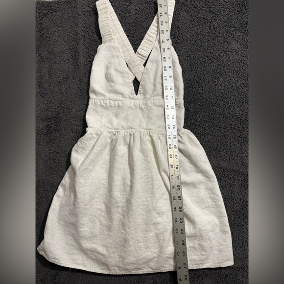 Abercrombie & Fitch White Sleeveless Mini Dress - Picture 5 of 5
